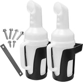 Universal Golf Cart Sand Bottle for Club Car EZGO Yamaha,Divots Filler Sand & Seed Bottle with Rattle Proof Holder