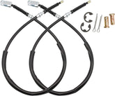 Drive-up Club Car DS Brake Cable Kit Stainless Steel Core 2000-Up 102022101 Driver & Passenger Side Cables