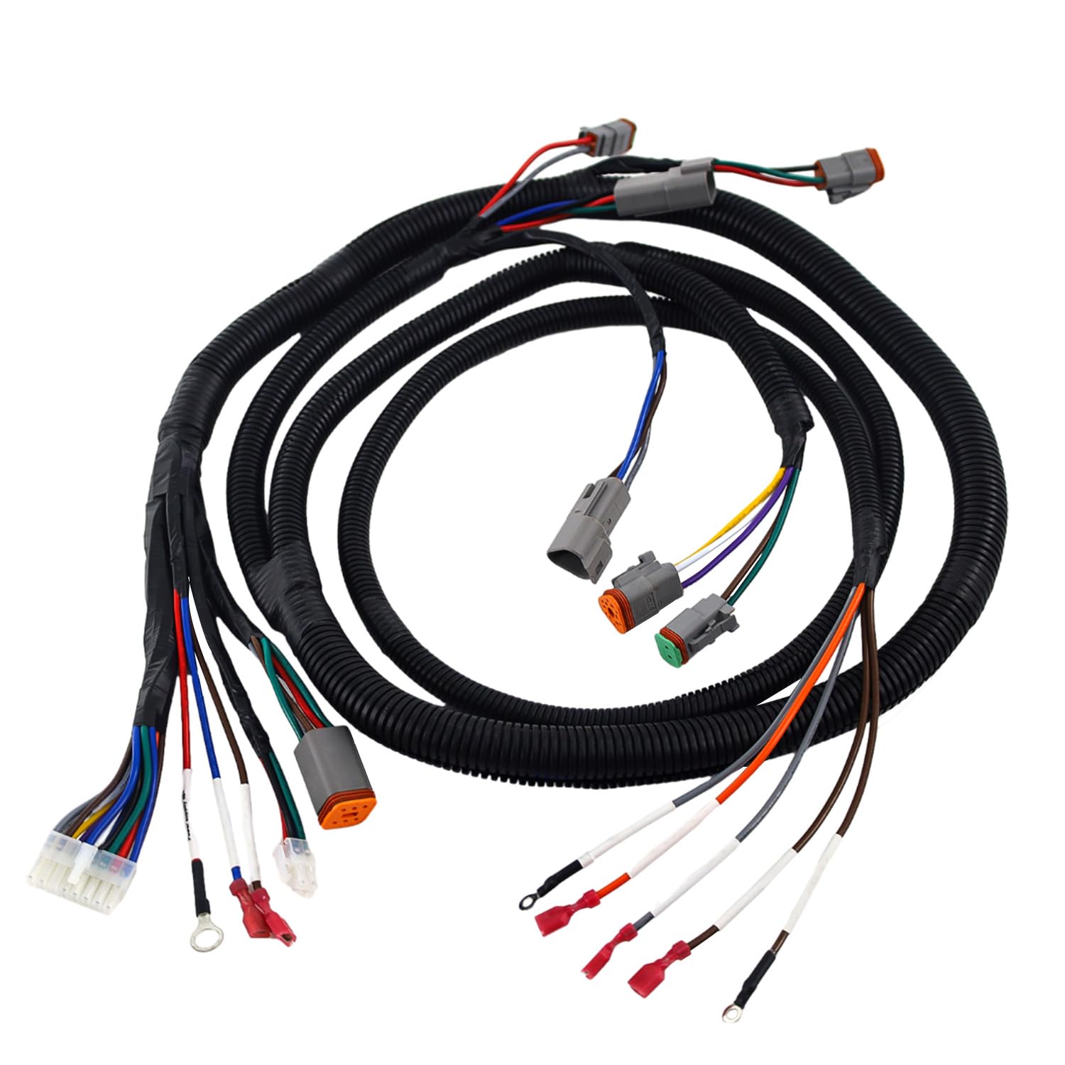 DRIVE-UP Golf Cart Control Wiring Harness for Club Car DS-Black Controller#1510-5201, DS Complete Vehicle Wiring Harnesses,OEM#102196601