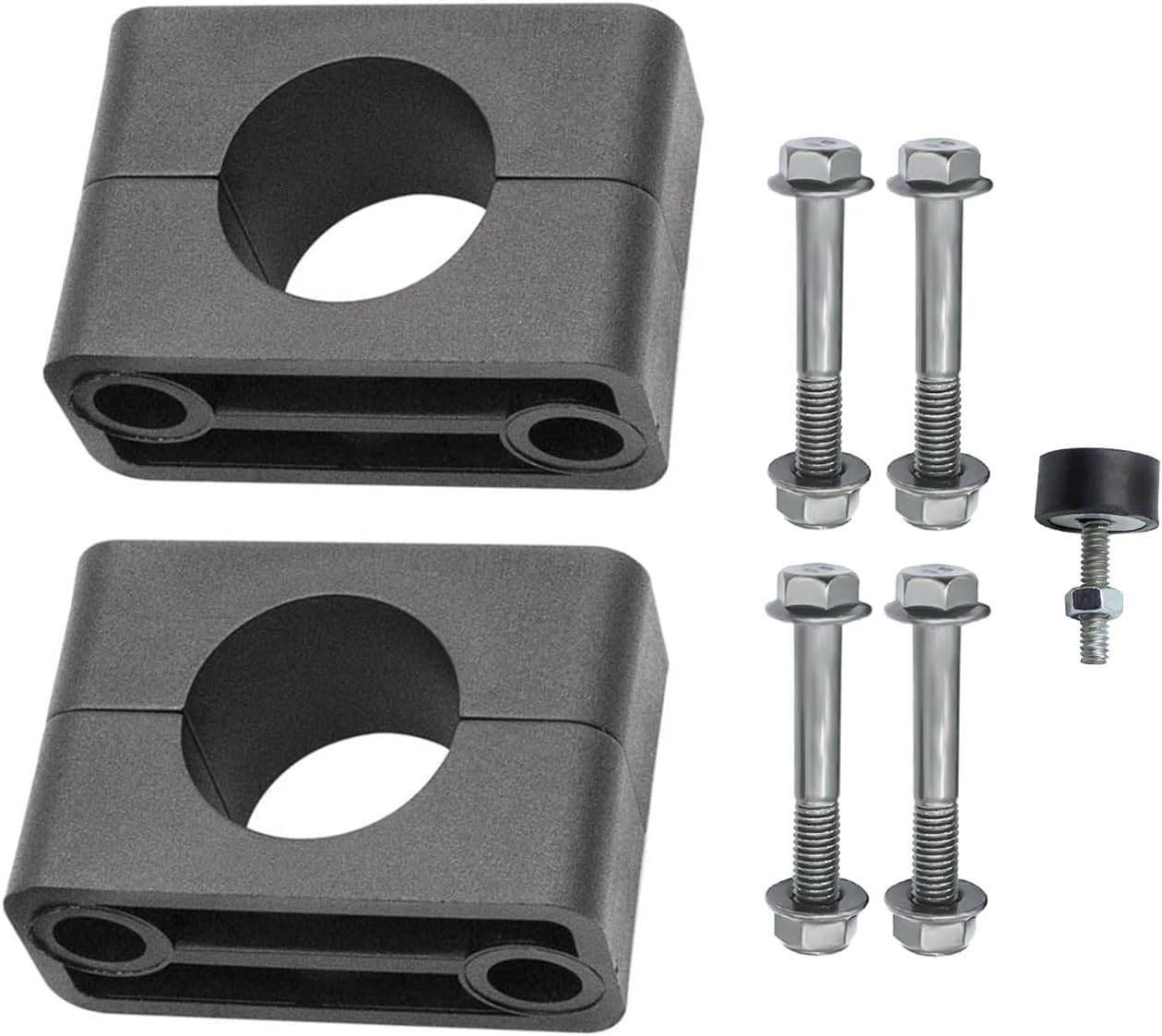 Panglong Brake Block Mounting Set with Screw Nut for Club Car DS Carryall Golf Cart 1981-Up Replaces 1011402