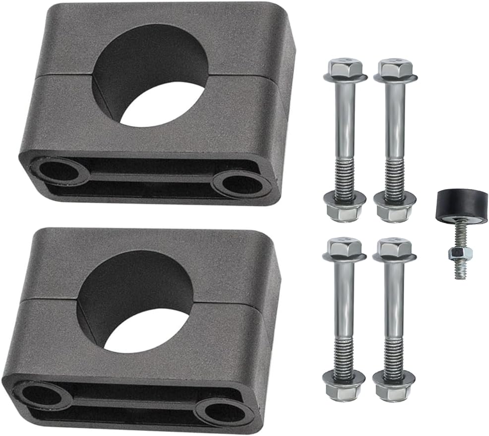 Panglong Brake Block Mounting Set with Screw Nut for Club Car DS Carryall Golf Cart 1981-Up Replaces 1011402