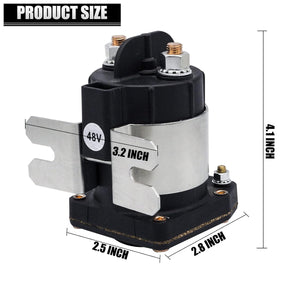 CartClan G22 G29 Drive Electric Golf Cart 48 Volt Solenoid Relay Assy, Suitable for 2007 up Models OEM# JU6-H1950-00 JU6H19500000