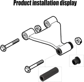 CartClan EZGO RXV A-Arm Carrier Tube Bushing Kit for 2008-up Gas & Electric Golf Cart 602085 601340