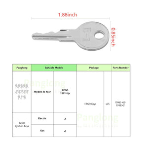 Ezgo 17063-G01 Replacement Wrench Set, 25-Piece