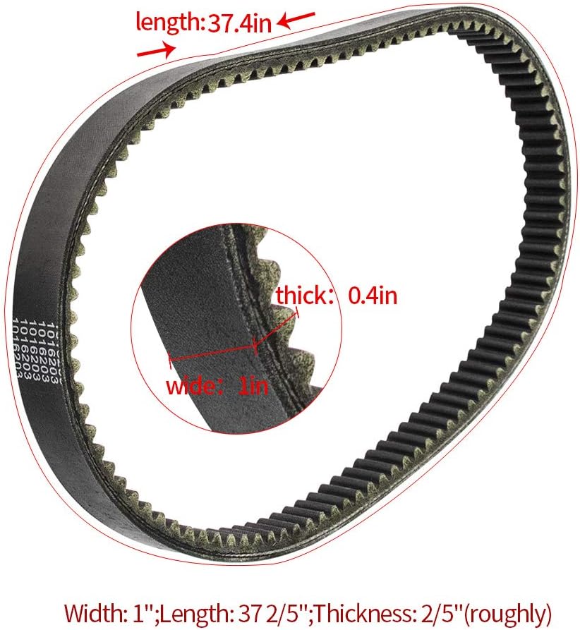 Drive-up Club Car Drive Belt for 1992-Up DS and 2004-Up Precedent Gas 1016203