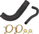 CartClan Club Car Air Intake Hose and Crankcase Vent Tube with Clamp Repair Kit for 1992-1997 DS Gas Golf Carts OEM# 1016228 101971301 1016572 1017466