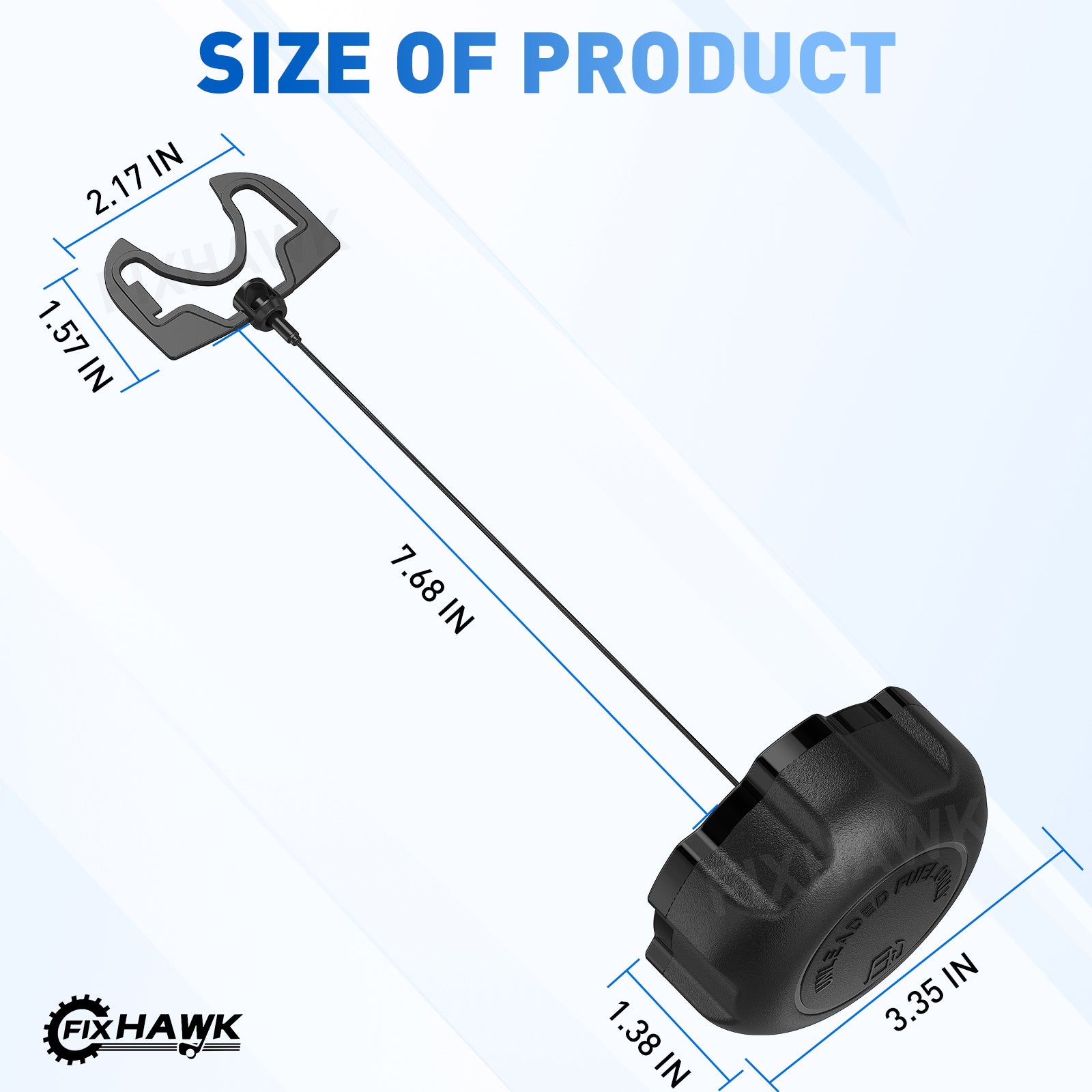 golf cart fuel cap