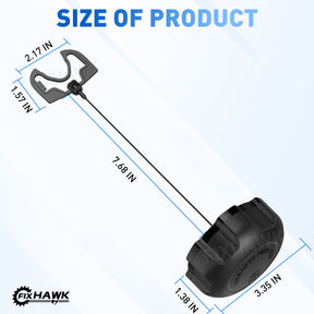 golf cart fuel cap