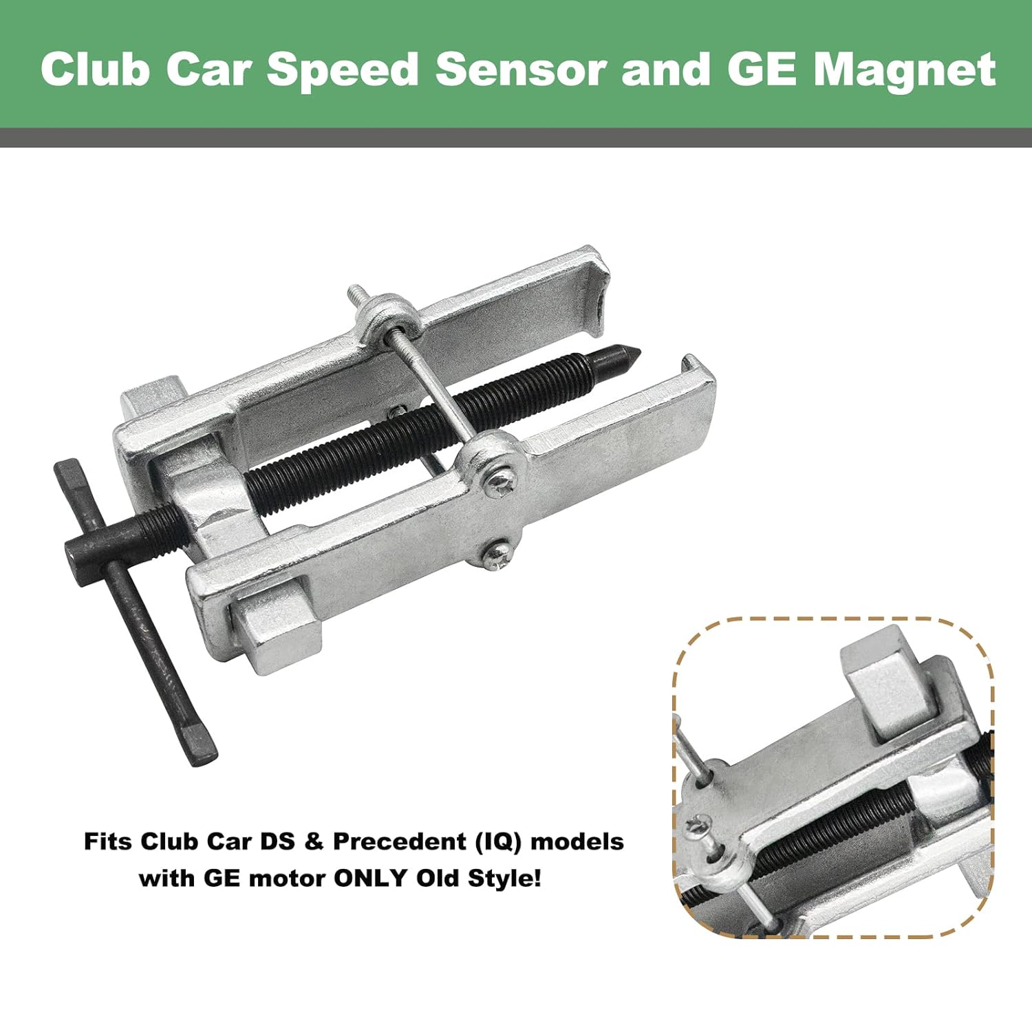 DRIVE-UP Club Car Speed Sensor and GE Magnet Kit for Golf Cart DS IQ & Precedent with GE Motor Only 102265601 120402100