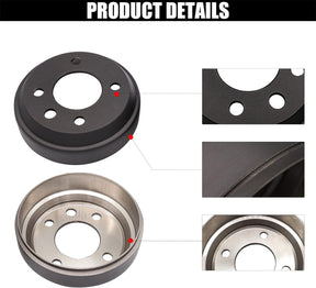 Golf Cart Brake Drum/Hub Kit, Applicable to Yamaha G1-G22 G29 1978-up Gas or Electric Golf Cart OEM#JW8-G6521-00-00