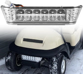 Drive-up Golf Cart LED Headlight Bar for Club Car Precedent 2004-Up with Front Head Light Electric and Gas Models, 12V Front Replace Head Light Bar Replaces OEM 102524801,1025248-01