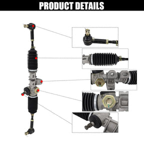 Panglong Steering Gear Box Assembly for Golf Cart 2008-Up EZGO RXV Gas and Electric Carts 601500