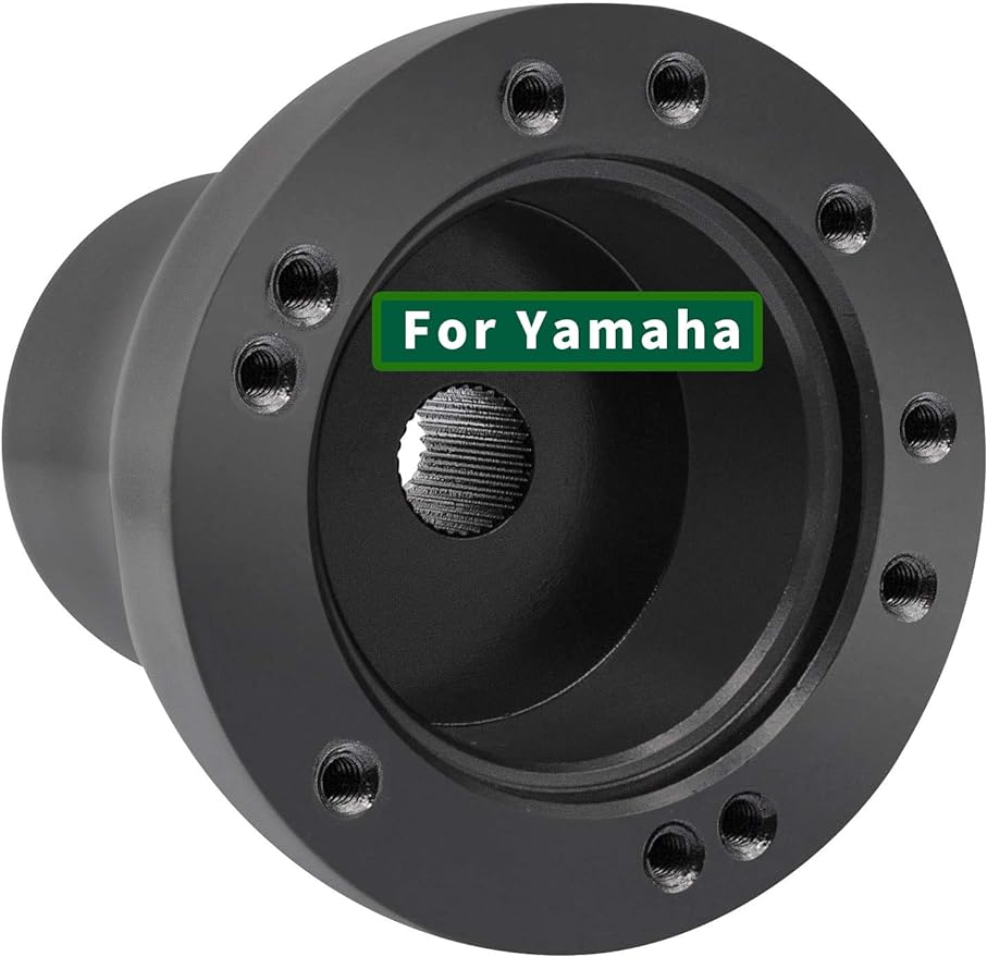 DRIVE-UP Golf Cart Steering Wheel Adapter Applicable to Yamaha-Black