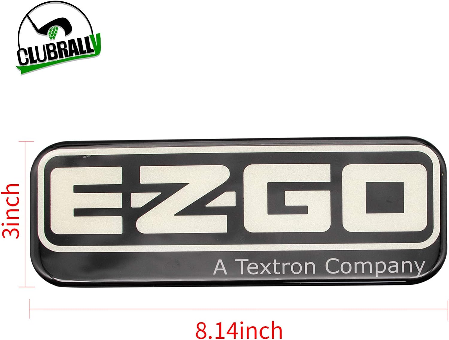 DRIVE-UP Name Plate for 2008 up EZGO RXV Golf Carts 606405