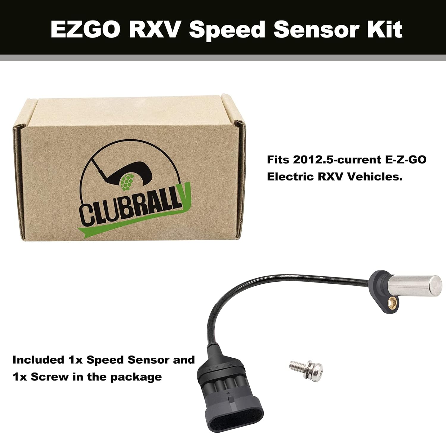 Speed Sensor Kit 614252 for EZGO RXV Golf Cart