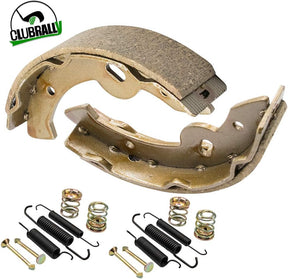 DRIVE-UP Brake Shoes&Bendex Drum Brake Spring Hardware Kit Fit E-Z-Go Medalist/TXT 97+, Workhorse 96+, Yamaha G2-G22 94-06 27943G01 70795G01 27944-G01