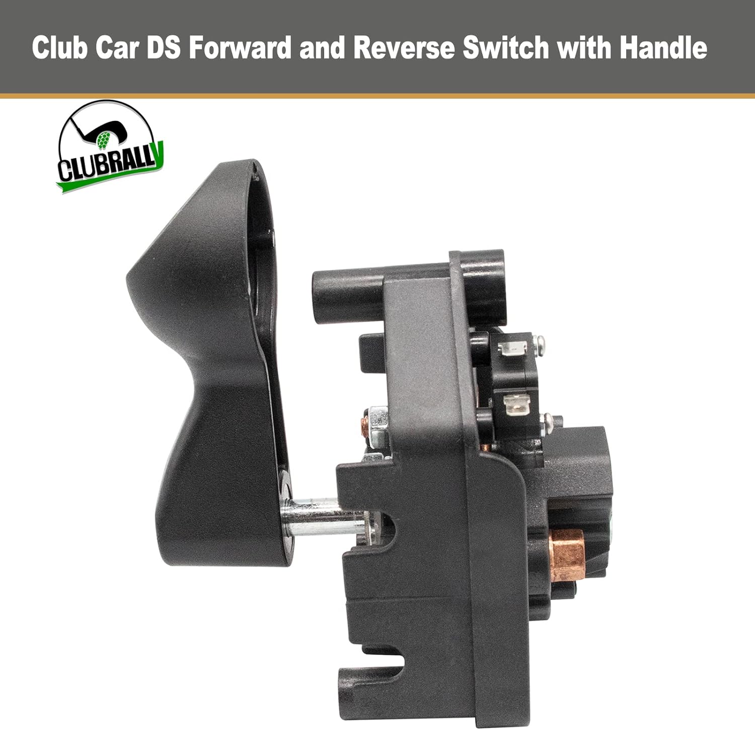 DRIVE-UP Club Car DS Golf Cart 36 Volt Forward and Reverse Switch with Handle for 1983-up 1011997 101753003