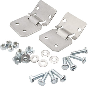 Golf Cart Seat Hinge Set for 1979-Up Club Car DS 1011652 1012412-Male + Female