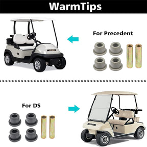 DRIVE-UP Standard/Heavy Duty Front Leaf Spring with Bushing and Sleeve Kit for Club Car DS & Precedent Golf Carts 1012030 103628801