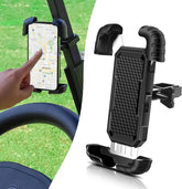 Drive-up Golf Cart Phone Holder, Cell Phone Mount Holder for Club Car EZGO Yamaha and Square Tubing Villager Carts