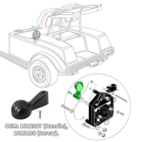 Club Car Golf Cart Heavy Duty Forward & Reverse Switch Assembly/Handle/Micro Switch,1996-Up DS&2018-Up Tempo 48 Volt (F-N-R Handle)