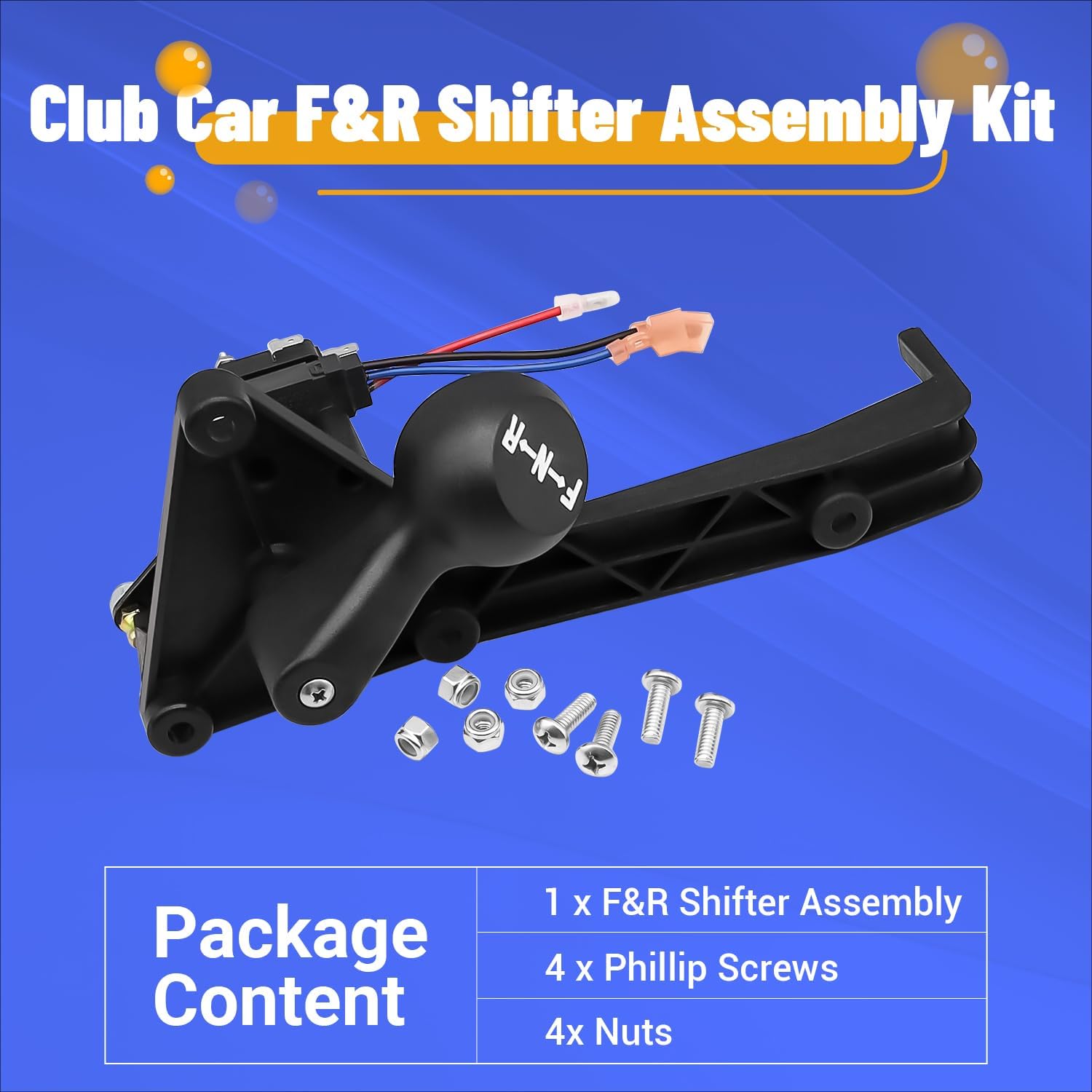 Club Car DS Golf Cart Forward and Reverse Shifter Assembly Kit