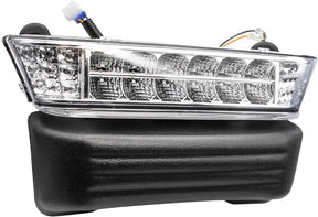 DRIVE-UP Club Car Precedent Led Head Light with Bumper Electric Replacement or Upgrade for 2004-Up Golf cart