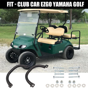 CartClan Golf Cart Grab Handle Set of 2 Universal, Suitable for Club Car EZGO Yamaha