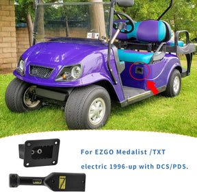 Drive-up EZGO TXT Medalist 36V PowerWise Charger Receptacle & W/Handle Plug Fits Electric 1996 UP Golf Cart