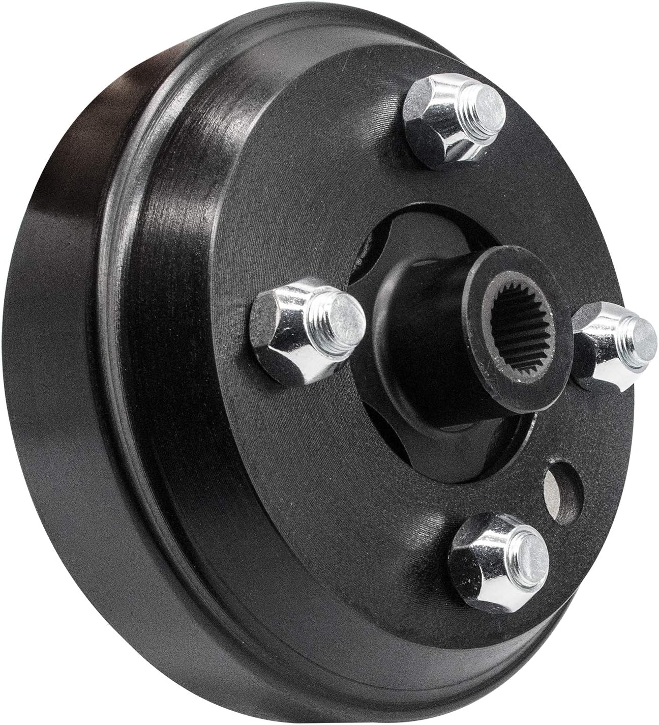 Heavy Duty Split Brake Drum/Hub 19186-G1 615604 with Nuts for EZGO TXT Electric Golf Carts 1982+