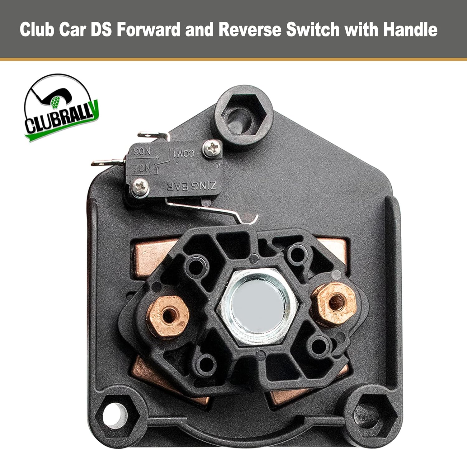 DRIVE-UP Club Car DS Golf Cart 36 Volt Forward and Reverse Switch with Handle for 1983-up 1011997 101753003