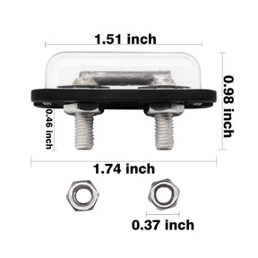 Drive-up Powerdrive Charger Fuse Receptacle 48v Fits Club Car Electric Golf Cart (1995-2002) 1017968-01