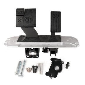 Club Car Precedent Pedal Assembly, Club Car Pedal with Conversion Kit, Suitable for 2004-UP Precedent & 2018-Up Tempo-Universal Electric Carts, for 1st Gen and 2nd Gen, OEM #102500001, 103974821