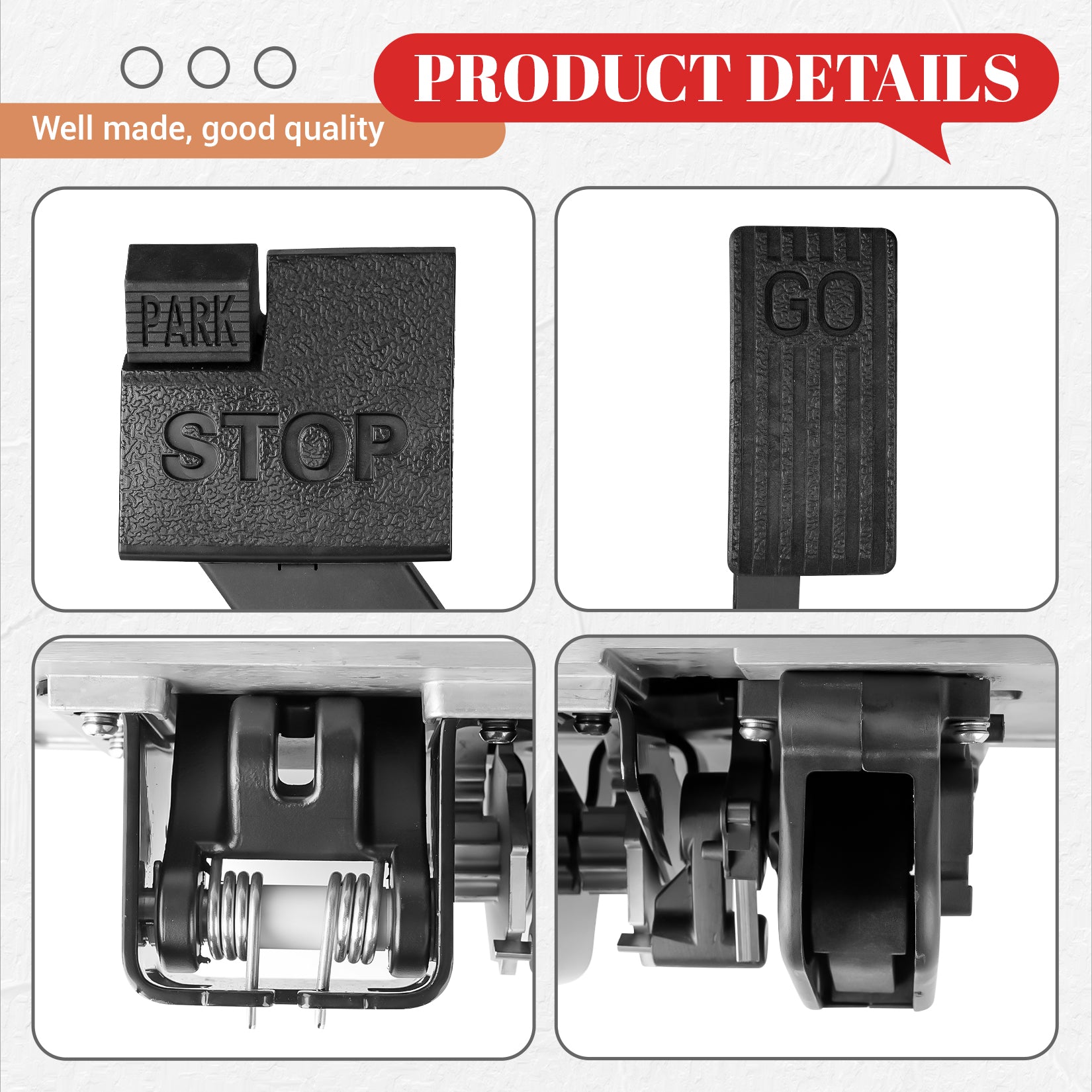 Club Car Precedent Pedal Assy with Conversion Kit