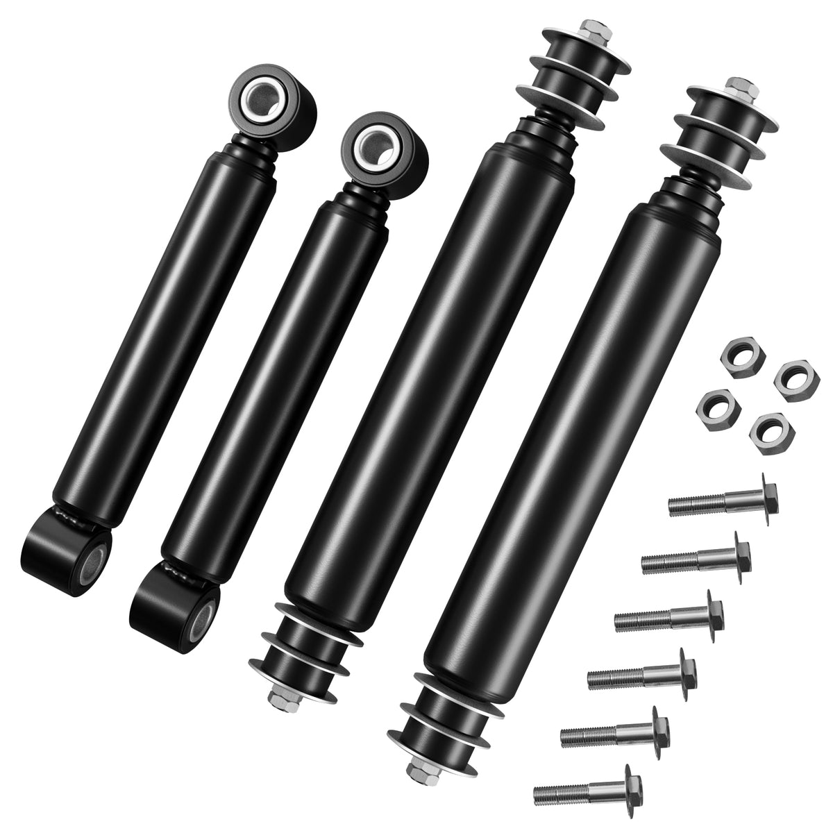 Panglong Club Car Shock Absorbers for Club Car DS and Precedent and Tempo Golf Carts OEM#1014235 102588601 1027064-01 102588501(Front and Rear Shock Absorbers 4PCS)