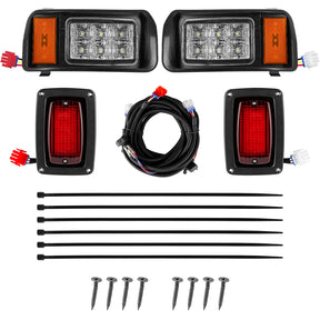 Club Car DS Led Head Light Kit Headlight and Tail Light Assembly