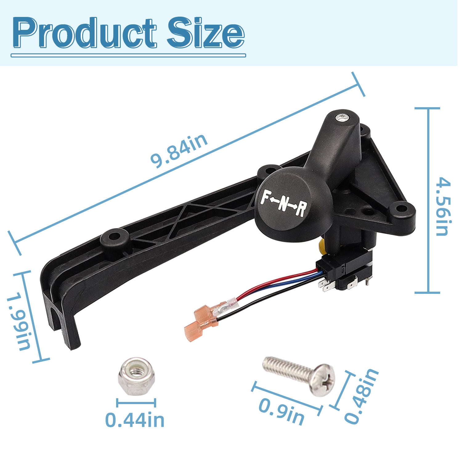 CartClan Club Car F&R Shifter Assembly Kit for 1992-up DS Gas Golf Cart OEM #1016947 8248 8233