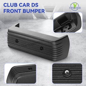 Drive-up Club Car DS Front Bumper, Suitable for 1993-up Club Car DS, Club Car DS Front Bumper Replace OEM# 1016868