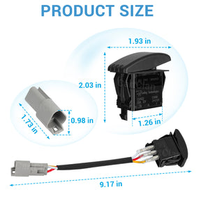 Forward Reverse Switch, Fits for Yamaha G22, G29 | Drive-up