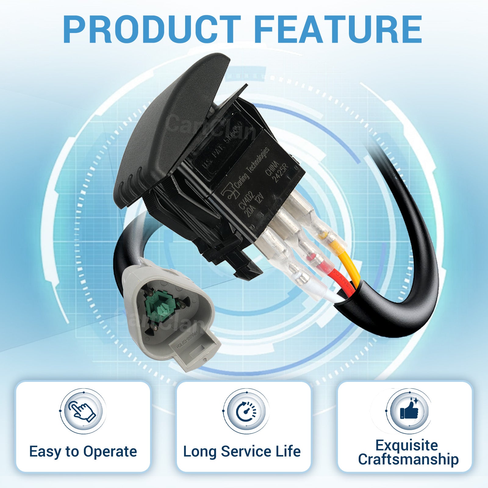 Forward Reverse Switch, Fits for Yamaha G22, G29 | Drive-up