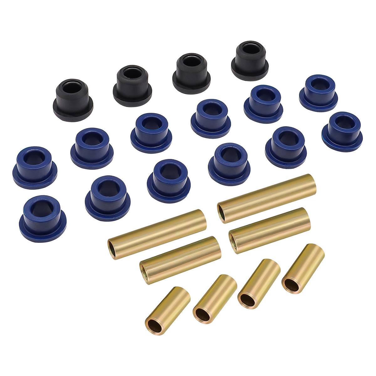 DRIVE-UP Golf Cart Bushing and Sleeve Kit, Front or Rear Leaf Spring Front Upper A Arm Suspension for Club Car DS Gas & Electric Golf Carts 1992-UP, OEM #1016346