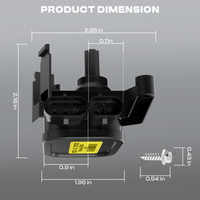 Drive-up MCOR 4 Conversion Throttle Potentiometer-Fits Club Car DS/Carryall/Tempo - AM293101, 105116301 (MCOR 4 Throttle Potentiometer)