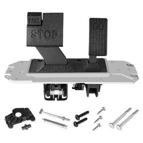 Drive-up Club Car Precedent Pedal Assy with Conversion Kit, Accelerator ASM Pedal&Brake Pedal (2nd gen), Universal for 2004-UP Precedent Onward & 2018-UP Tempo Gas Electric OEM 102500001 103974821