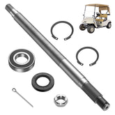 Drive-up Golf Cart Rear Axle Shaft with Bearing Seal for 1994.3-2009 EZGO Gas TXT, Medalist, ST, MPT Models, Passenger Side Rear Spline Axle Shaft Kit OEM# 72057G01 72057-G01 26811-G01