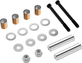 Golf Cart Spindle King Pin Tube Bushing Repair Kit with Claw Copper Sleeve, Fits EZGO DCS G&E 1994 to 2001.5, OEM #70328-G01, 70327-G01, 16623-G1