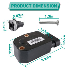 Drive-up Golf Cart Throttle Sensor for Club Car Precedent/ Tempo/ Onward 2010-Up Gas Models with 2nd Gen Accelerator Pedal Assembly, Replaces OEM #N34-1173(G)