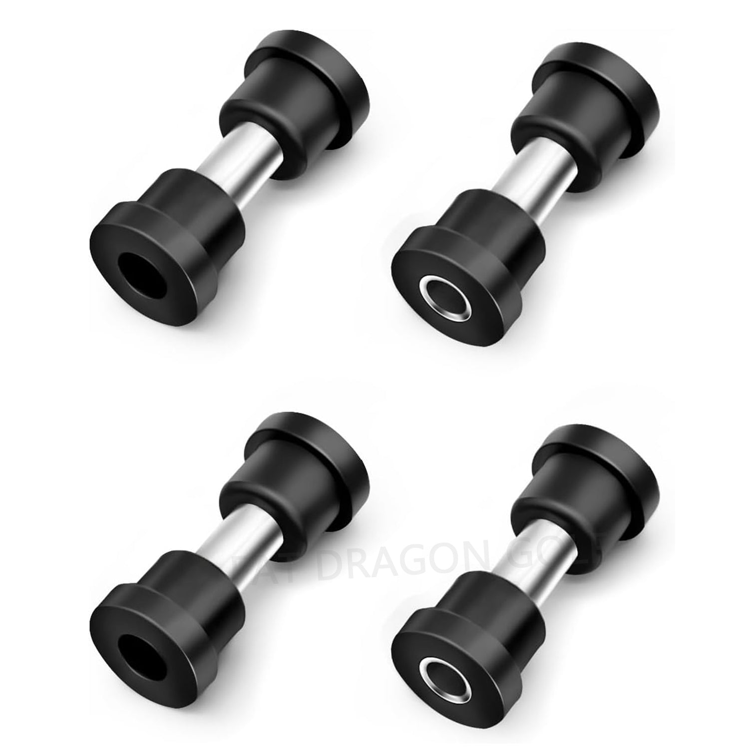 Golf Cart Rear Leaf Spring Bushing Kits for EZGO TXT Medalist 1994-up and Club Car DS 1981-up OEM 70289G01 70291G02 1015583 1012303