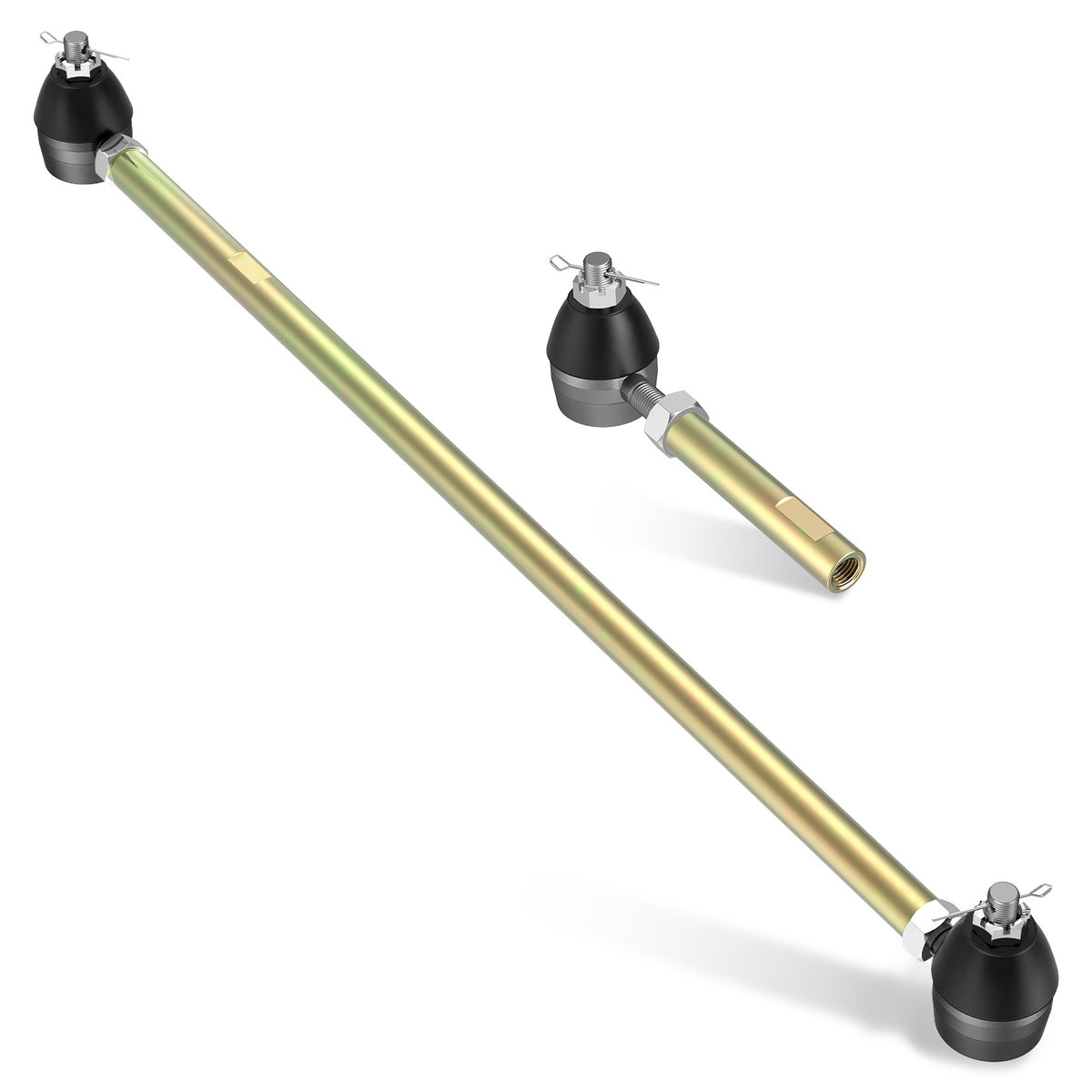 Golf Cart Tie Rod, Ball Joints and Rack Pinion Drag Link Kit for Club Car DS | Drive up