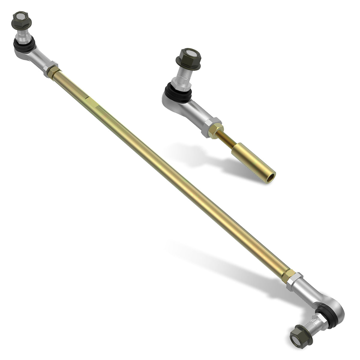 Golf Cart Tie Rod, Ball Joints and Rack Pinion Drag Link Kit for Club Car DS 2009-Up | Drive up