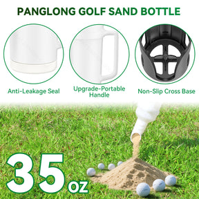 Universial Golf Cart Sand Bottle with Handle - 1 PCS | Drive up